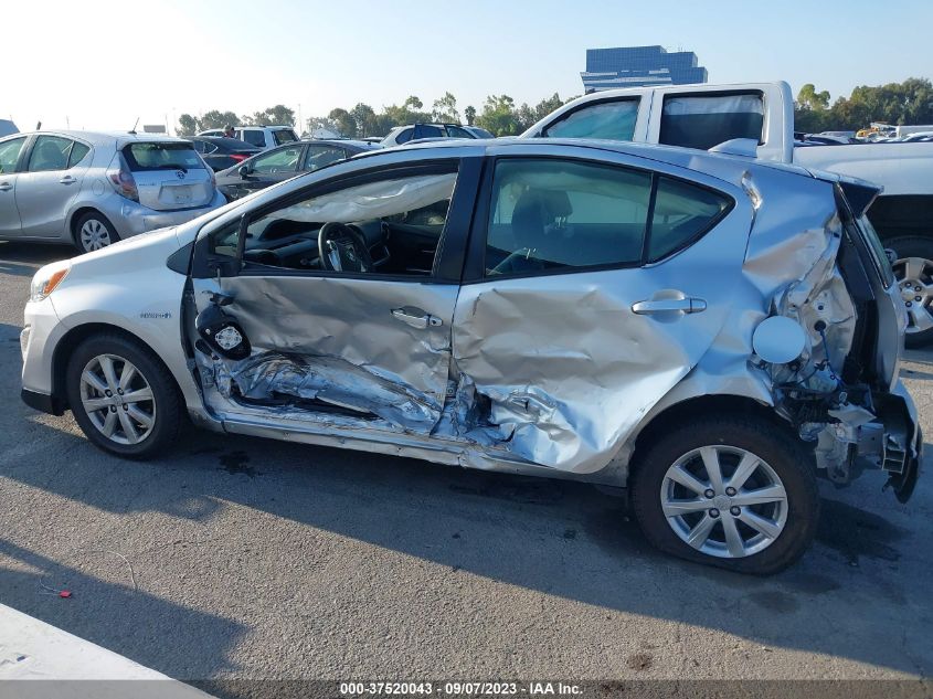 2017 TOYOTA PRIUS C ONE/TWO/THREE/FOUR - JTDKDTB30H1596139