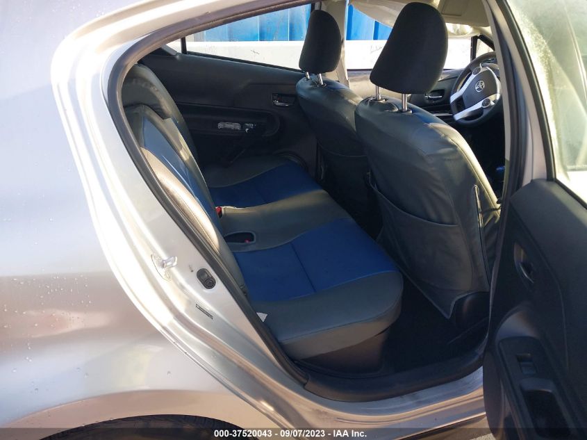 2017 TOYOTA PRIUS C ONE/TWO/THREE/FOUR - JTDKDTB30H1596139