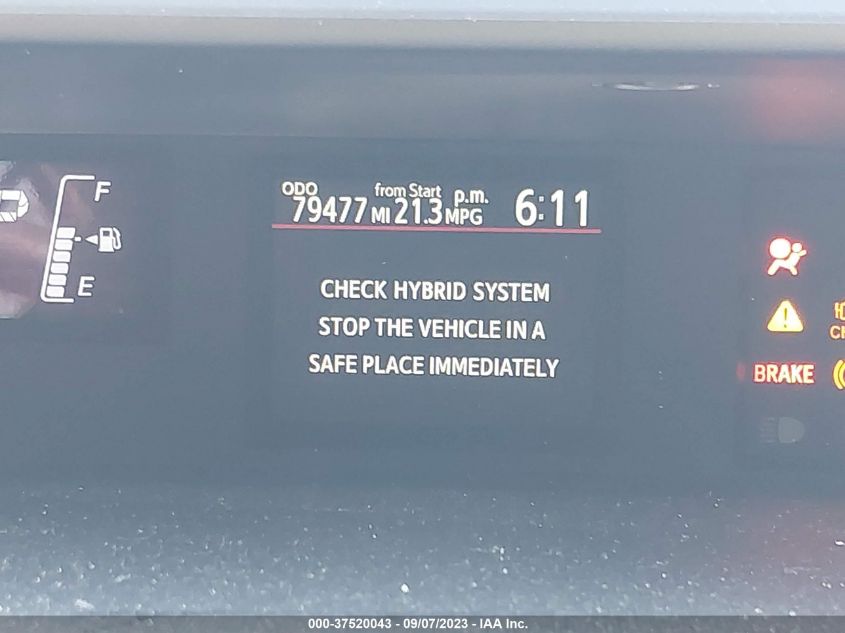 2017 TOYOTA PRIUS C ONE/TWO/THREE/FOUR - JTDKDTB30H1596139