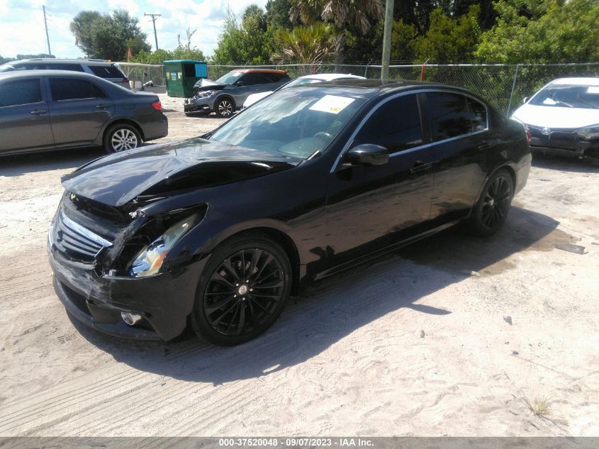 2013 INFINITI G37 SEDAN X JN1CV6AR3DM751819