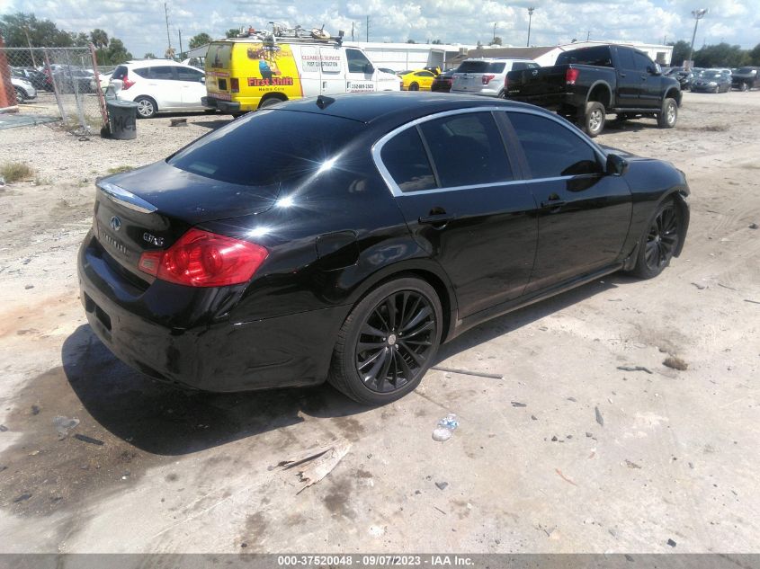 2013 INFINITI G37 SEDAN X JN1CV6AR3DM751819
