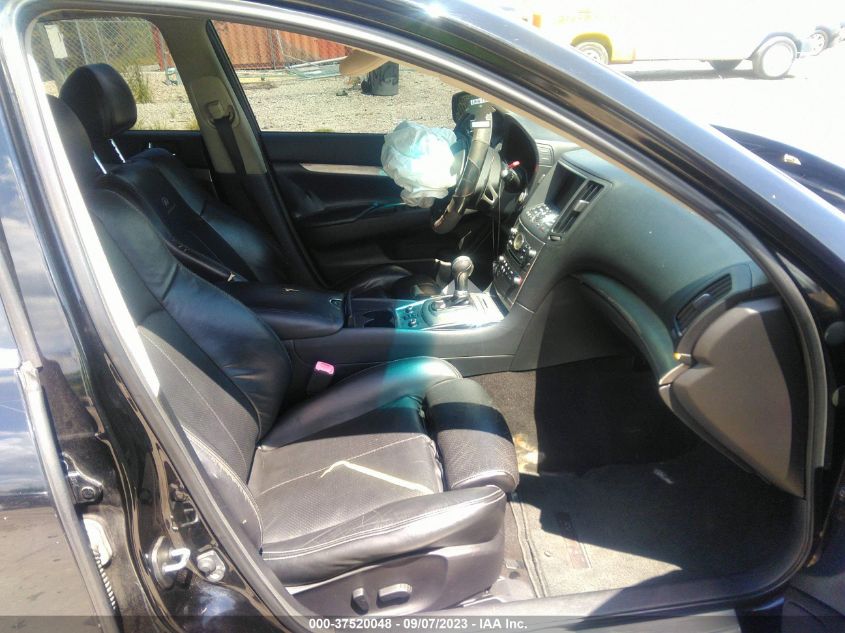2013 INFINITI G37 SEDAN X JN1CV6AR3DM751819