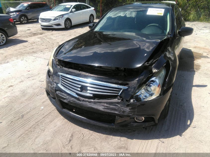 2013 INFINITI G37 SEDAN X JN1CV6AR3DM751819