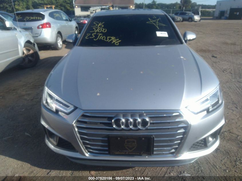 2019 AUDI A4 PREMIUM PLUS - WAUENAF45KA040141