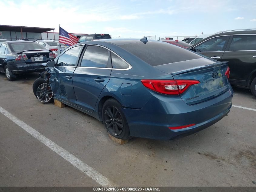 2017 HYUNDAI SONATA 2.4L - 5NPE24AF3HH532299