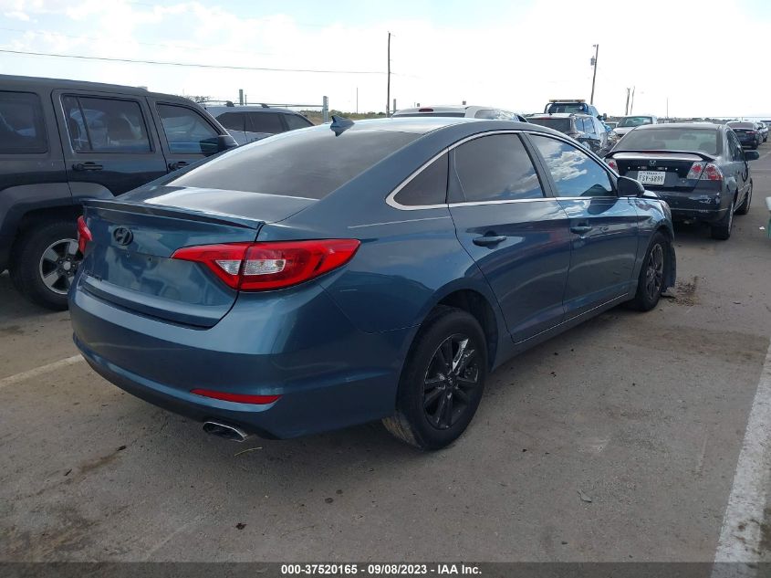 2017 HYUNDAI SONATA 2.4L - 5NPE24AF3HH532299