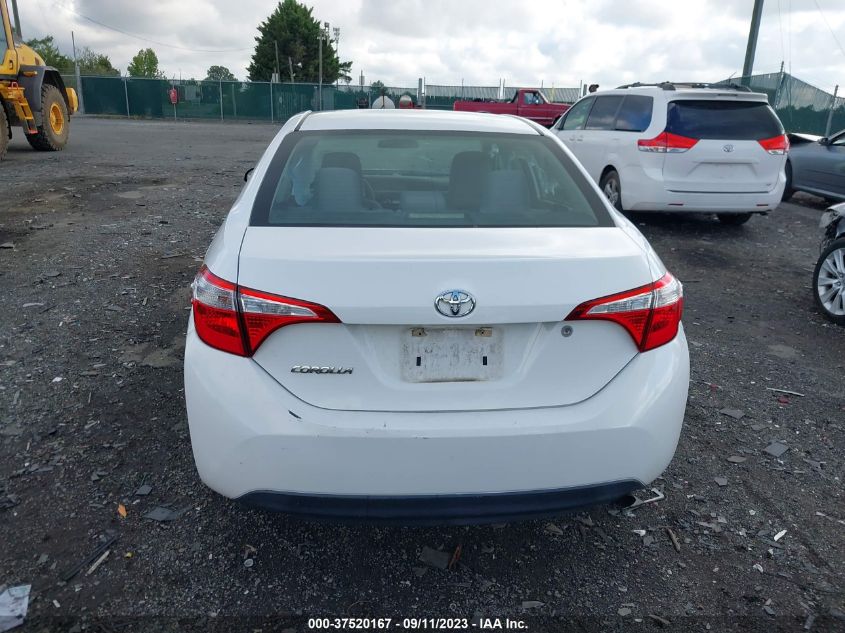 2014 TOYOTA COROLLA L/LE/S/S PLUS/LE PLUS - 5YFBURHE5EP106541