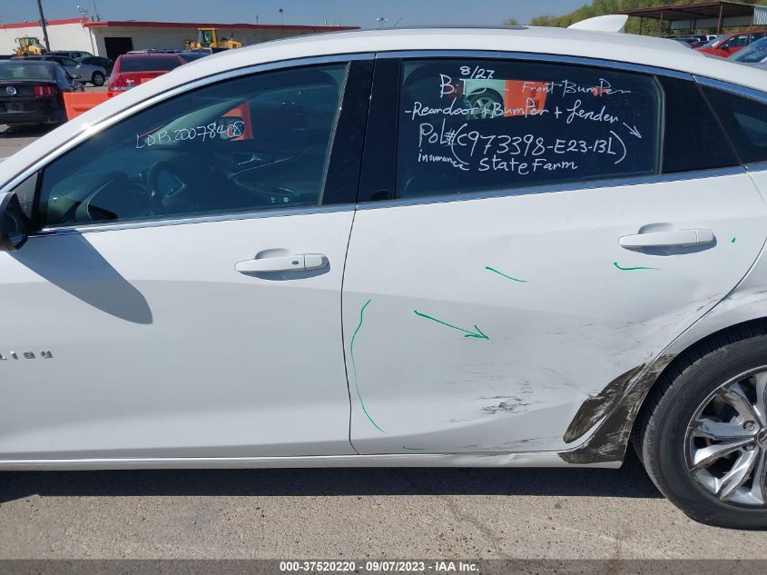 2022 CHEVROLET MALIBU LT - 1G1ZD5ST5NF128330