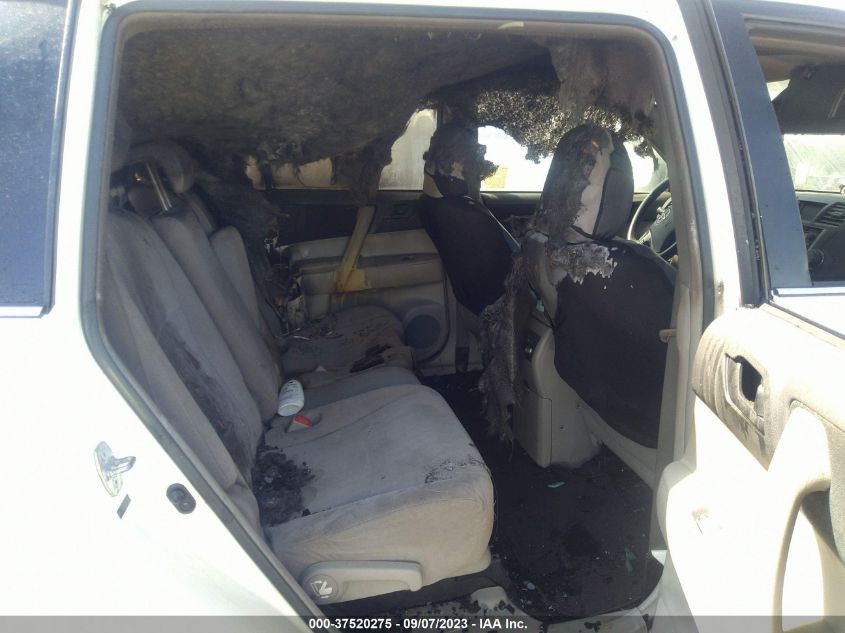 2013 TOYOTA HIGHLANDER - 5TDZA3EH3DS031816