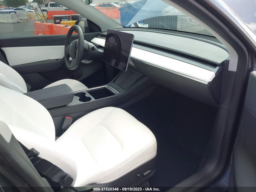 VIN 7SAYGDEF2NF398892 2022 TESLA MODEL Y PERFORMANCE