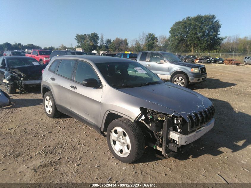 2016 JEEP CHEROKEE SPORT - 1C4PJLAB9GW274852