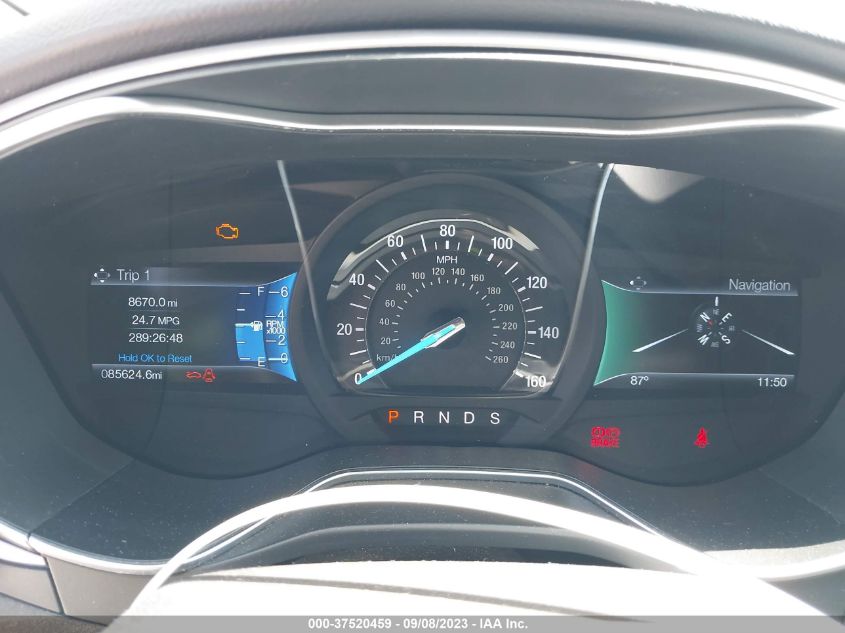 2016 FORD FUSION SE - 3FA6P0H76GR356332