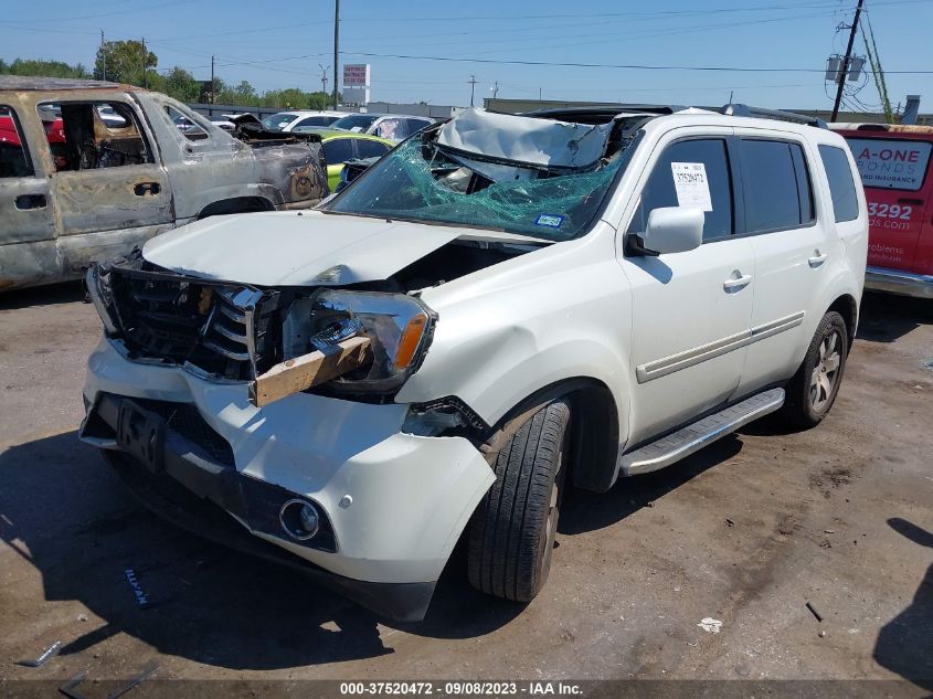 2014 HONDA PILOT TOURING - 5FNYF4H98EB051542