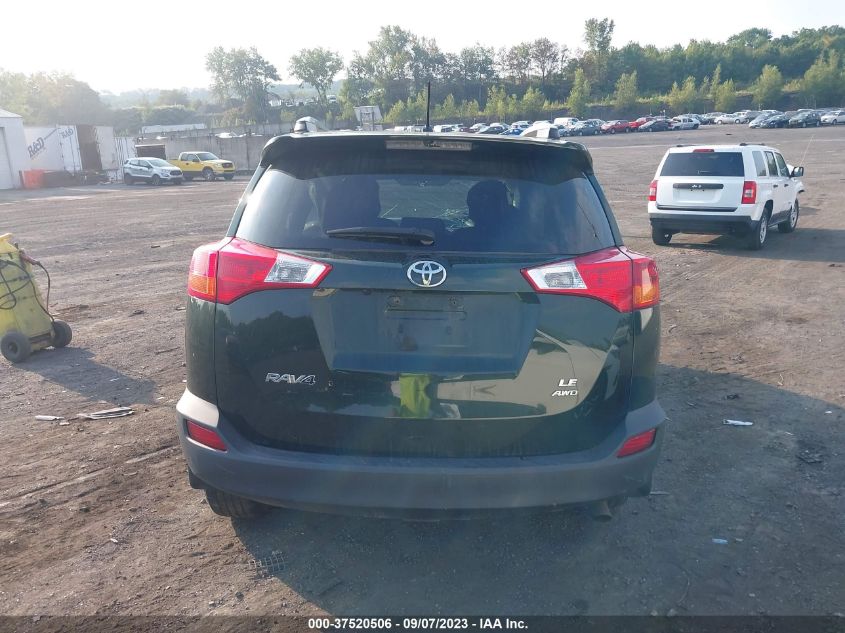 2013 TOYOTA RAV4 LE - 2T3BFREV6DW072774