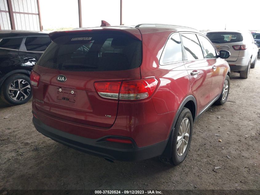 2017 KIA SORENTO LX/L - 5XYPG4A51HG307890