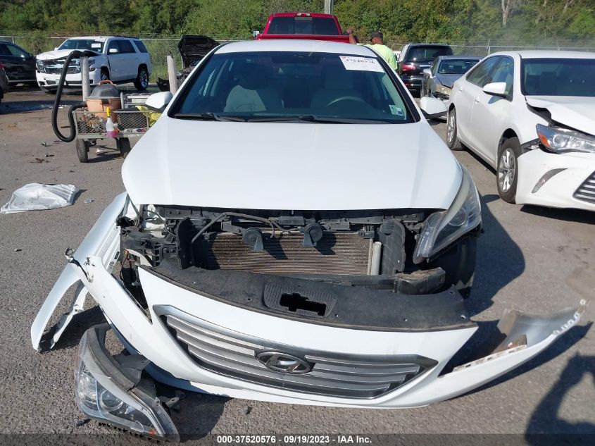 2017 HYUNDAI SONATA SE/2.4L - 5NPE24AF8HH580901