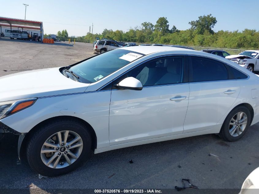 2017 HYUNDAI SONATA SE/2.4L - 5NPE24AF8HH580901