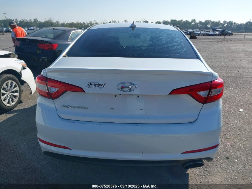 2017 HYUNDAI SONATA SE/2.4L - 5NPE24AF8HH580901