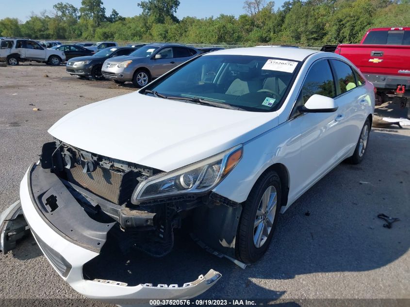 2017 HYUNDAI SONATA SE/2.4L - 5NPE24AF8HH580901