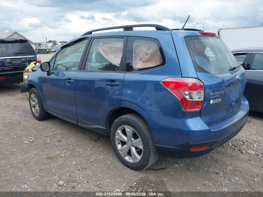 2015 SUBARU FORESTER 2.5I - JF2SJABC4FH438440