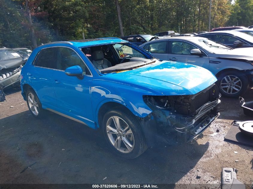 WA1FECF30L1001530 AUDI Q3 S LINE PRESTIGE 2020