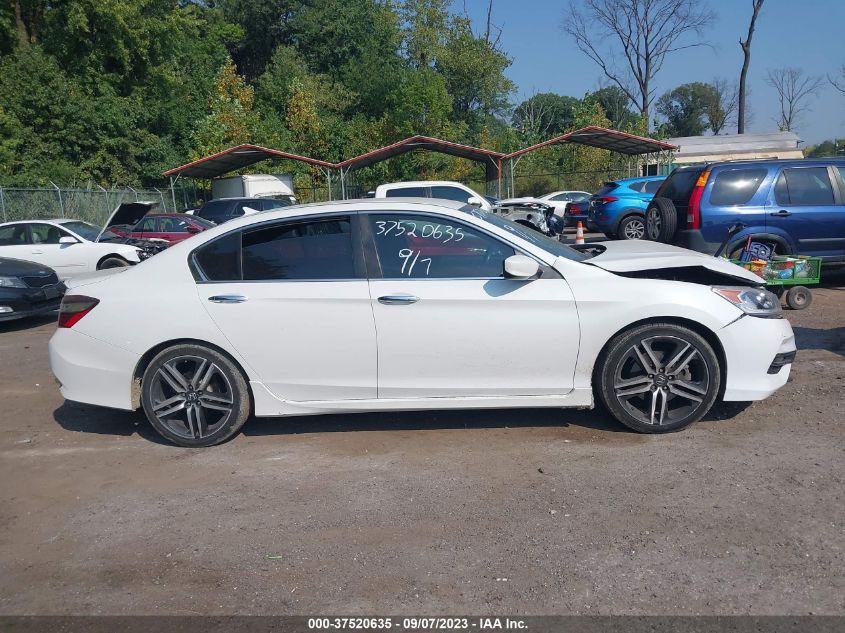 2017 HONDA ACCORD SEDAN SPORT - 1HGCR2F5XHA291065