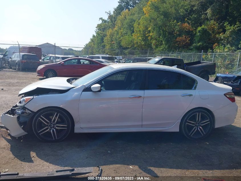 2017 HONDA ACCORD SEDAN SPORT - 1HGCR2F5XHA291065