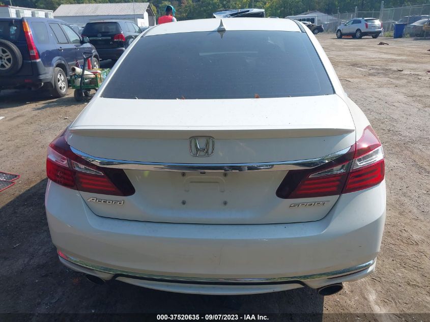 2017 HONDA ACCORD SEDAN SPORT - 1HGCR2F5XHA291065