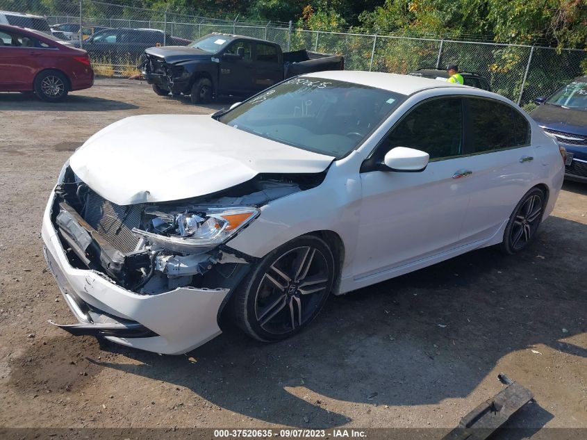 2017 HONDA ACCORD SEDAN SPORT - 1HGCR2F5XHA291065