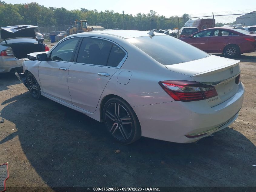 2017 HONDA ACCORD SEDAN SPORT - 1HGCR2F5XHA291065