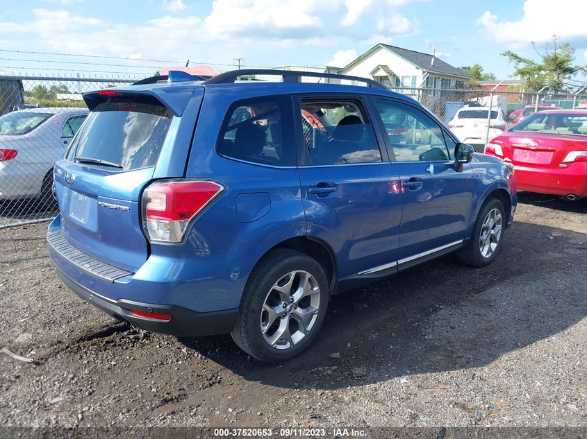 VIN JF2SJAWC2JH489728 2018 SUBARU FORESTER TOURING