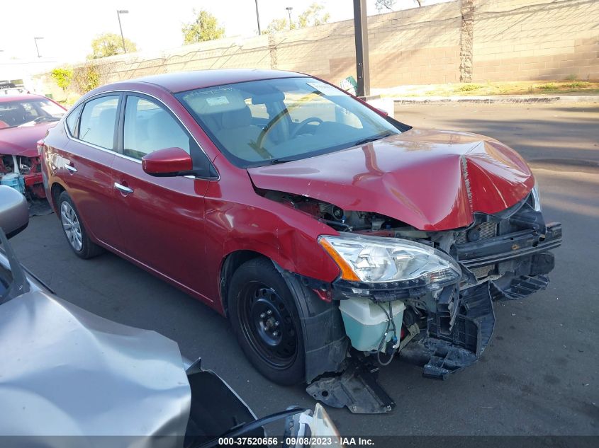 2013 NISSAN SENTRA S - 3N1AB7AP7DL759467