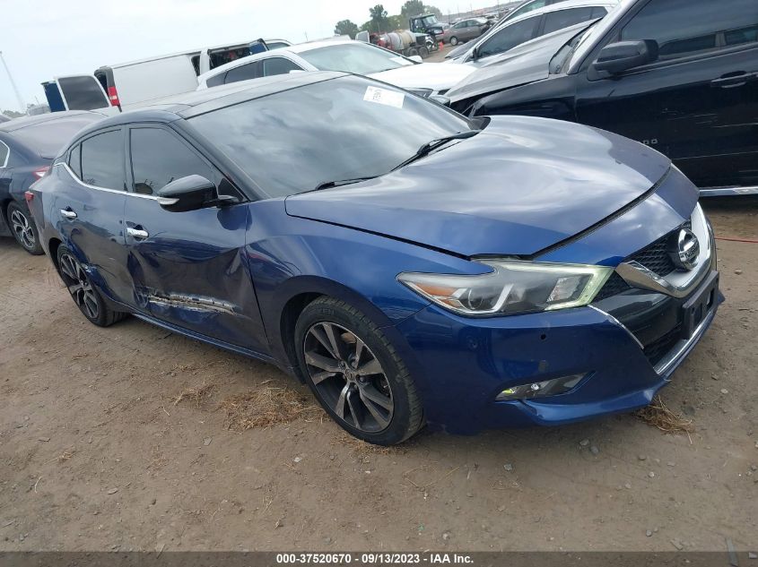 2017 NISSAN MAXIMA 3.5S/SV/SL/SR/PLAT - 1N4AA6AP3HC425504
