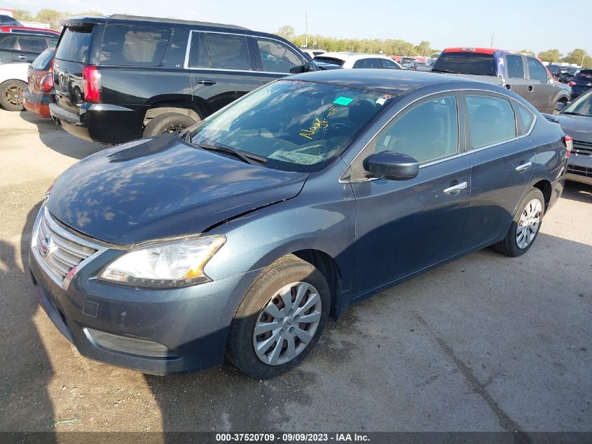 2014 NISSAN SENTRA S - 3N1AB7AP4EL687029
