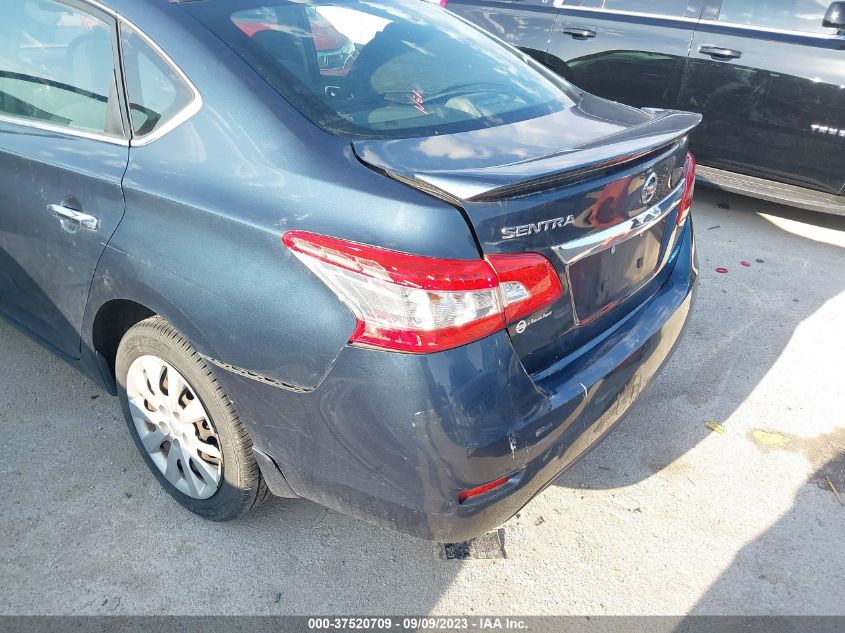 2014 NISSAN SENTRA S - 3N1AB7AP4EL687029