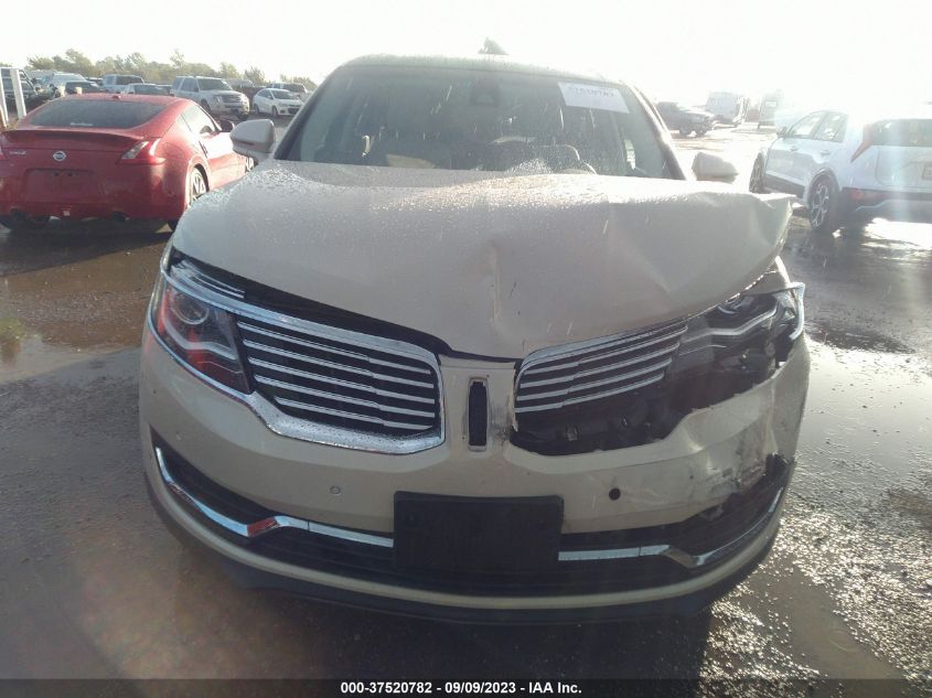 2016 LINCOLN MKX RESERVE - 2LMTJ6LP2GBL58604