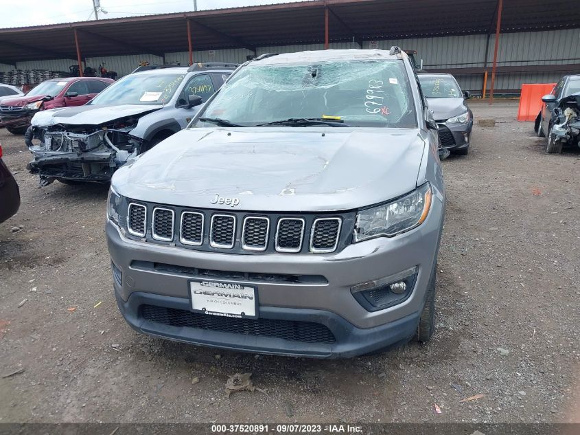 2017 JEEP COMPASS LATITUDE - 3C4NJDBB7HT679983
