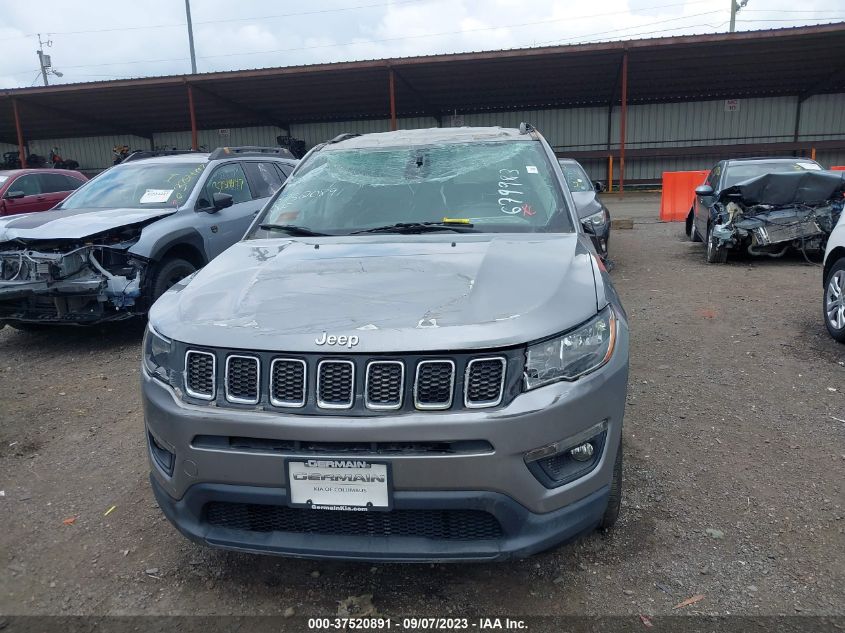 2017 JEEP COMPASS LATITUDE - 3C4NJDBB7HT679983