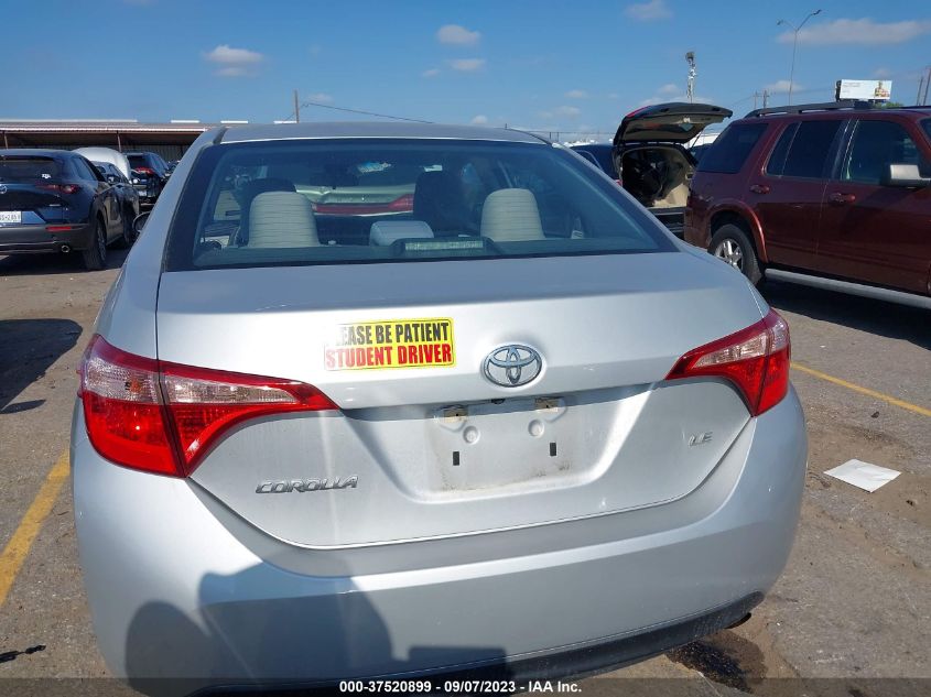 2017 TOYOTA COROLLA L/LE/XLE/SE/XSE - 5YFBURHEXHP697213