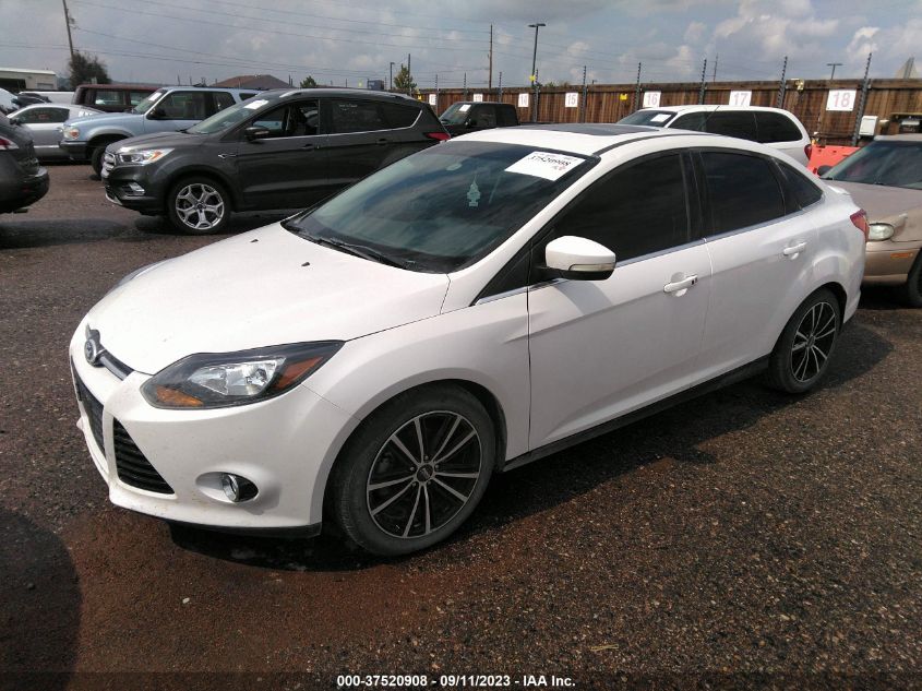 2014 FORD FOCUS TITANIUM - 1FADP3J27EL293955