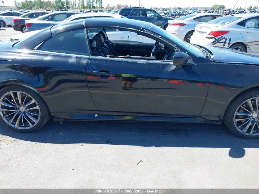 2013 INFINITI G37 CONVERTIBLE BASE - JN1CV6FE8DM770503