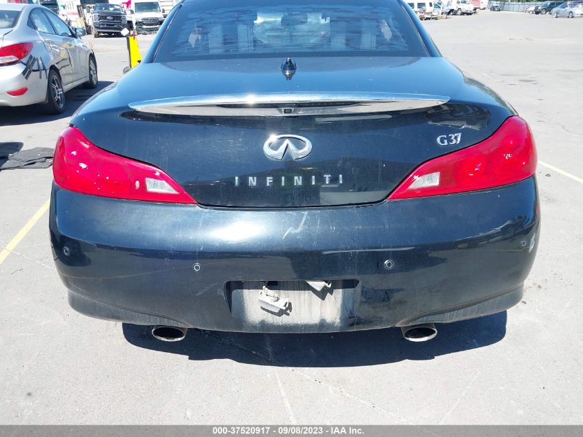 2013 INFINITI G37 CONVERTIBLE BASE - JN1CV6FE8DM770503