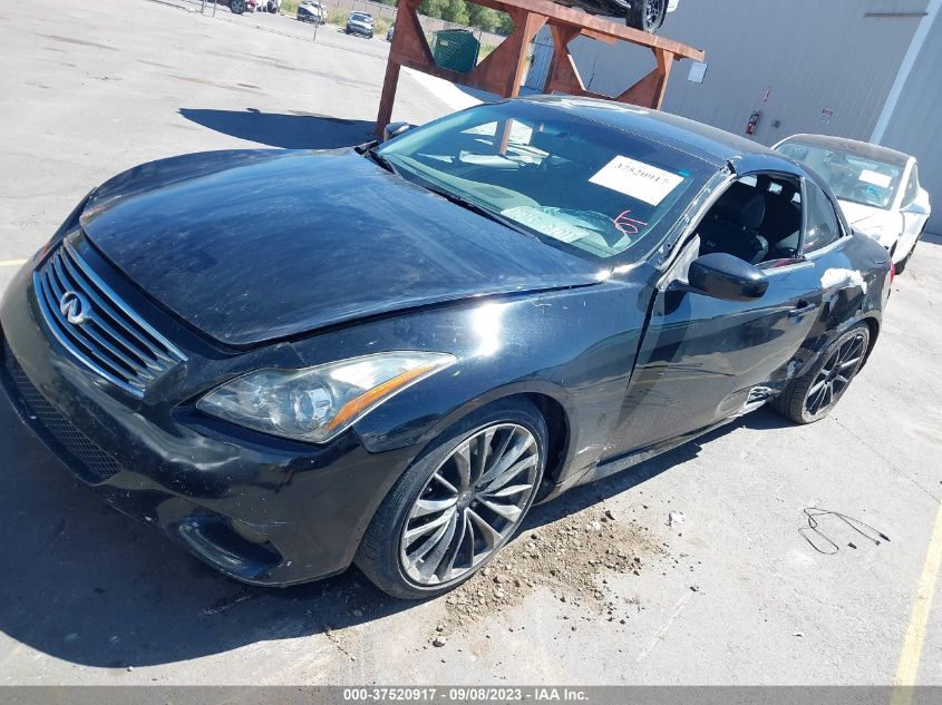 2013 INFINITI G37 CONVERTIBLE BASE - JN1CV6FE8DM770503