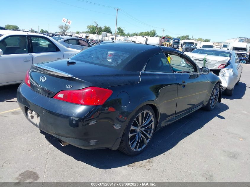2013 INFINITI G37 CONVERTIBLE BASE - JN1CV6FE8DM770503