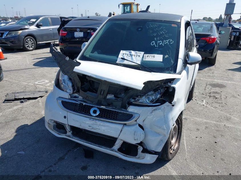 2015 SMART FORTWO PASSION/PURE - WMEEJ3BA7FK811013