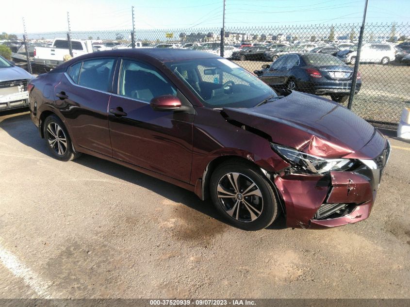 3N1AB8CV1MY244842 Nissan Sentra SV