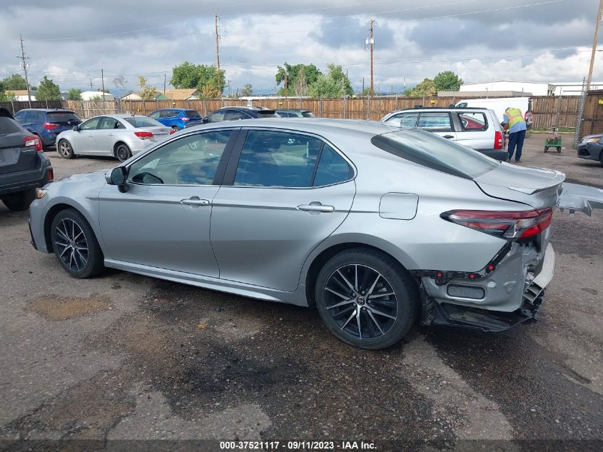 2021 TOYOTA CAMRY SE - 4T1G11AK0MU463428