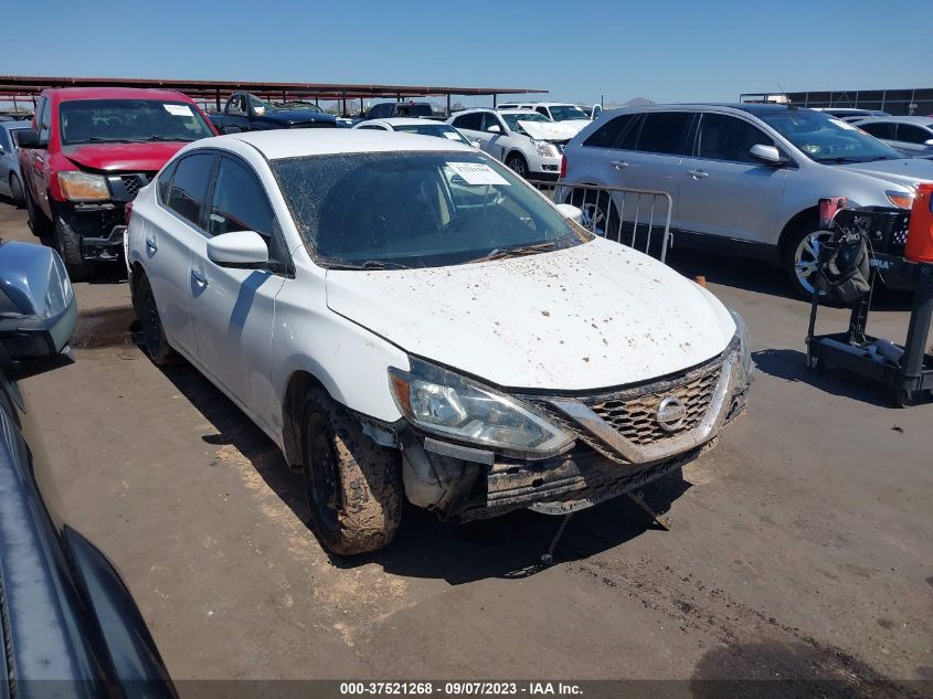 2016 NISSAN SENTRA S - 3N1AB7AP8GY244968