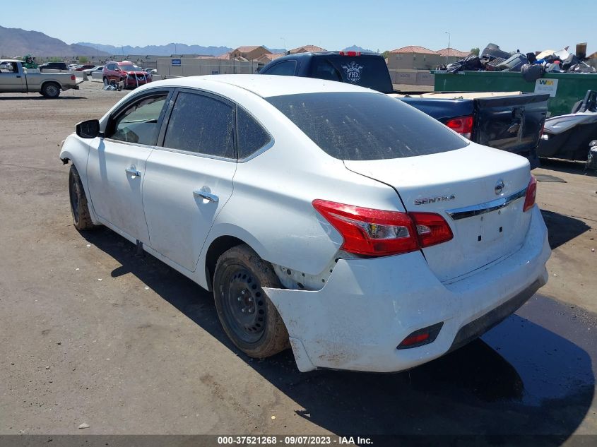 2016 NISSAN SENTRA S - 3N1AB7AP8GY244968