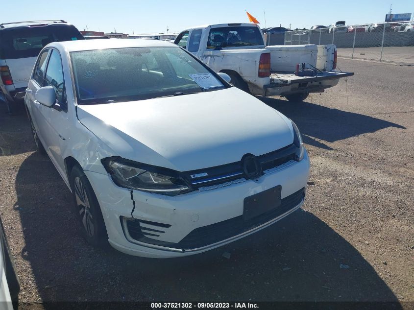 2019 VOLKSWAGEN E-GOLF SE - WVWKR7AU2KW910287